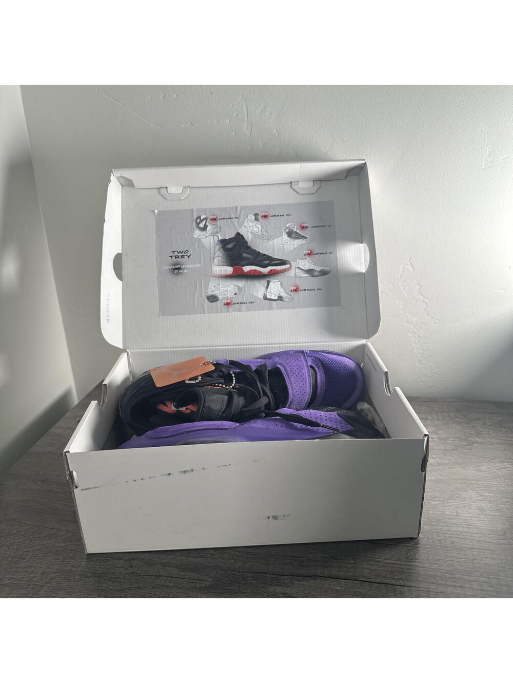Nike Jordan Zion 2 - Court Purple/Black - DO9073 506 - Womens 7
